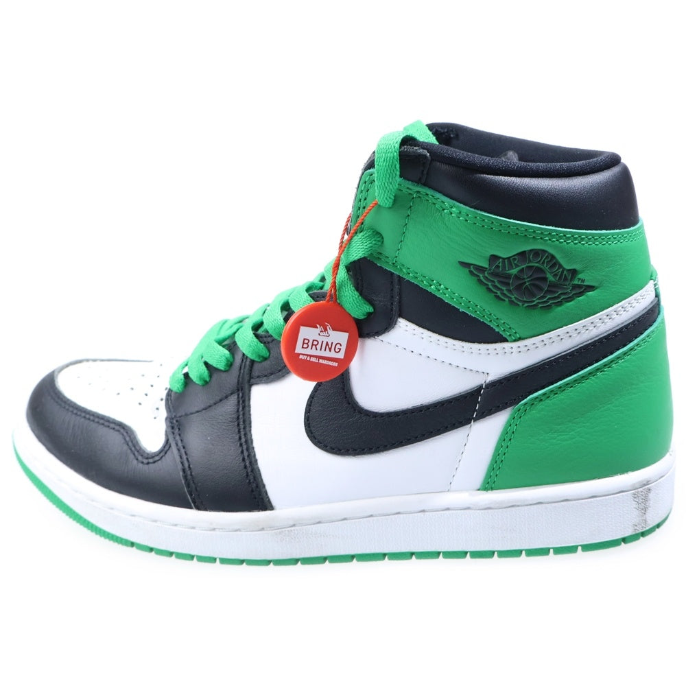 NIKE(ナイキ) AIR JORDAN 1 RETRO HIGH OG LUCKY GREEN DZ5485-031 エアジョーダン レトロ ラッキーグリーン ハイカットスニーカー グリーン/ホワイト/ブラック US10/28cm