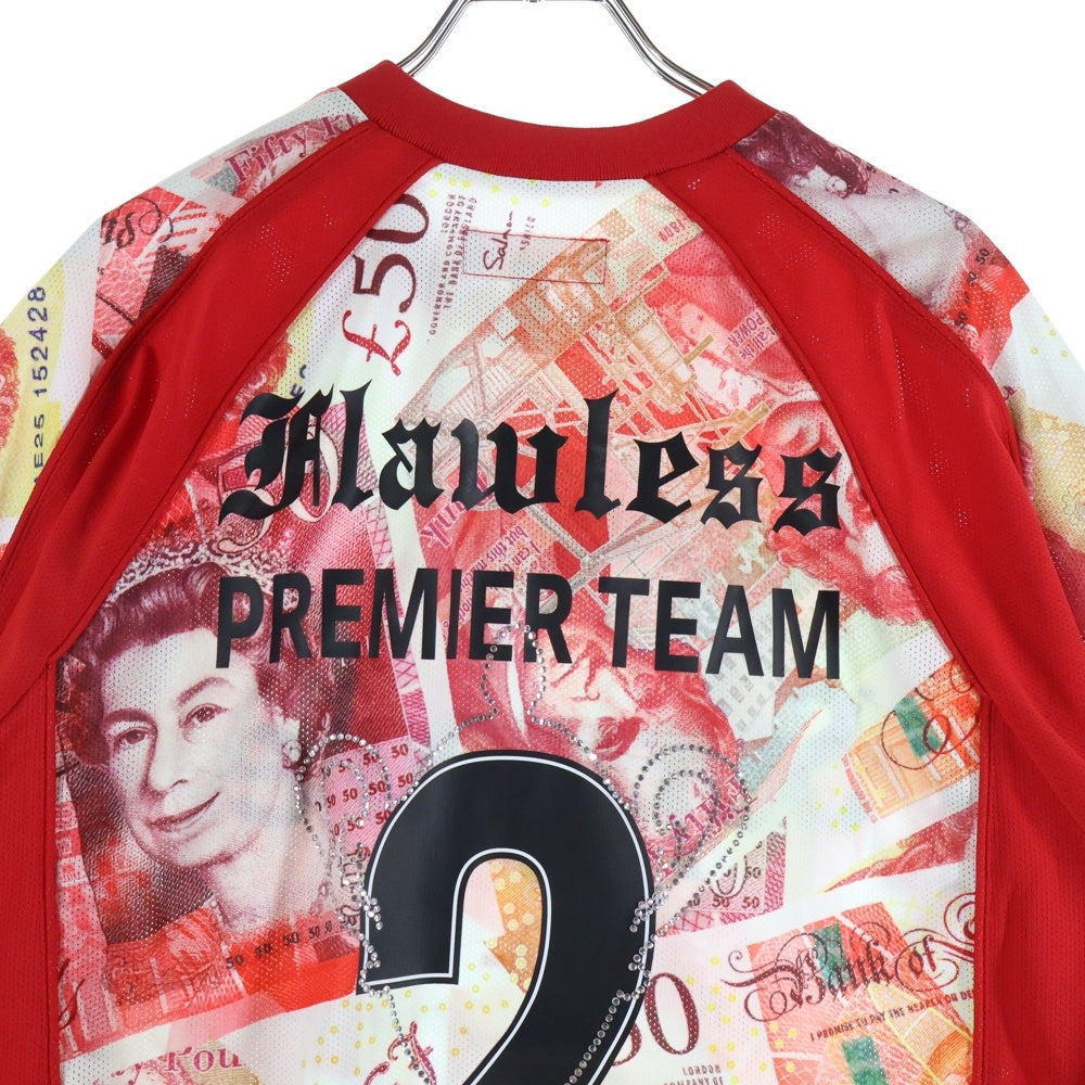 SUPREME(シュプリーム) 25AW Pounds Soccer Jersey Black サッカージャージー 半袖Tシャツ カットソー レッド