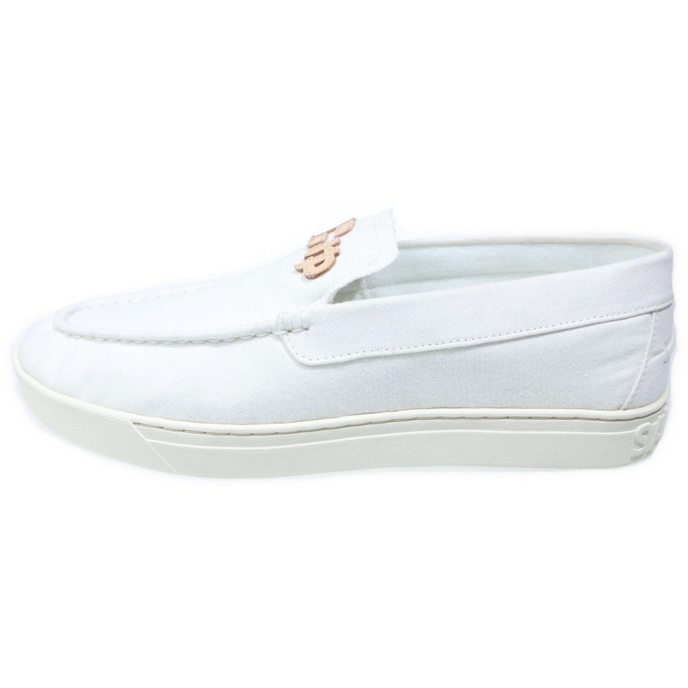 Sangacio(サンガッチョ) LOAFER BLACK にゅ～ず ローファー ローカットスニーカー ホワイト US10.5/28.5cm