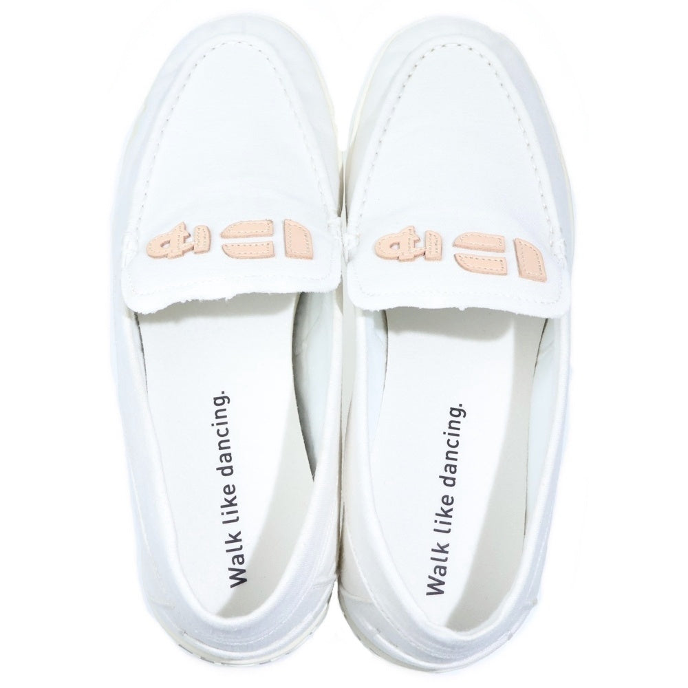Sangacio(サンガッチョ) LOAFER BLACK にゅ～ず ローファー ローカットスニーカー ホワイト US10.5/28.5cm