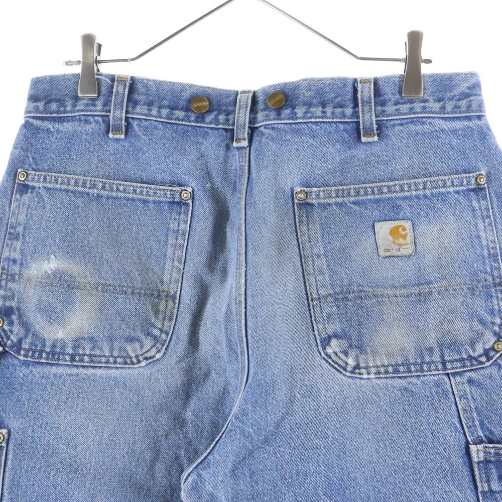 CARHARTT(カーハート) 00's Dungaree Fit ダブルニー デニムペインターパンツ サスペンダーボタン メキシコ製 インディゴ