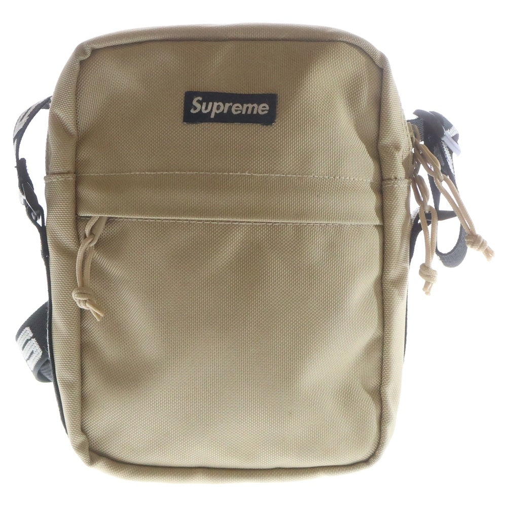 SUPREME(シュプリーム) 18SS Box Logo Shoulder Bag ボックスロゴ ショルダーバッグ ベージュ レディース