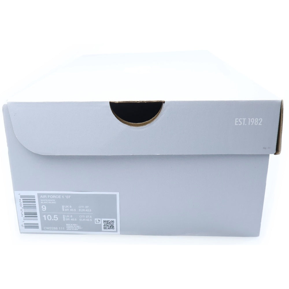 NIKE(ナイキ) AIR FORCE 1 07 CW2288‐111 エアフォース1 ローカットスニーカー シューズ ホワイト US9/27.0cm