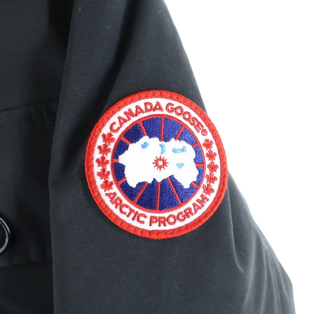CANADA GOOSE(カナダグース) RUSSELL PARKA ラッセル ファーフーデッド ダウンジャケット パーカー ブラック 2301JM