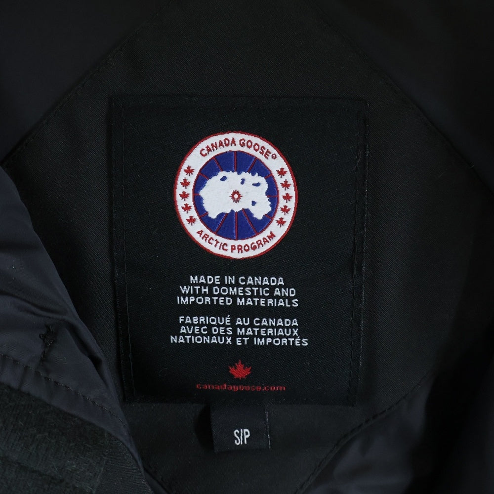 CANADA GOOSE(カナダグース) RUSSELL PARKA ラッセル ファーフーデッド ダウンジャケット パーカー ブラック 2301JM