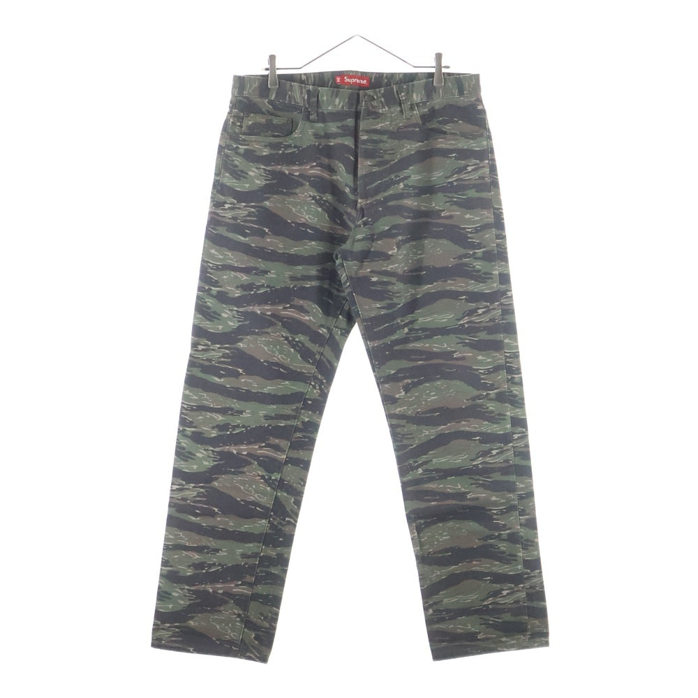 SUPREME(シュプリーム) 21SS Regular Jean Tiger stripe camo タイガー