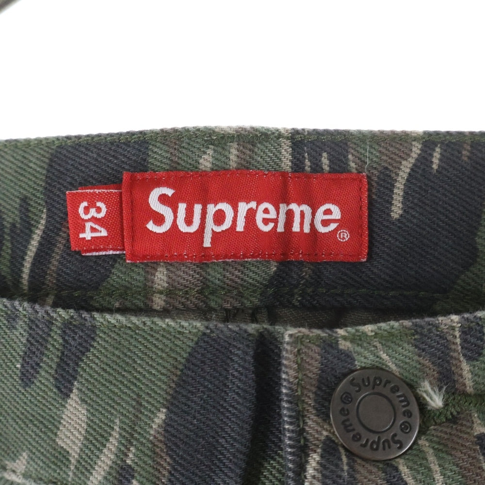 SUPREME(シュプリーム) 21SS Regular Jean Tiger stripe camo タイガー