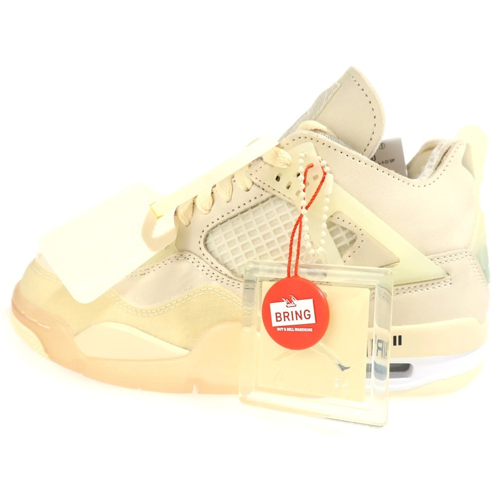 NIKE(ナイキ) ×WMNS AIR JORDAN 4 SP SAIL CV9388-100 オフホワイト ウィメンズ エアジョーダン4 SP ハイカットスニーカー シューズ レディース ベージュ US6.5/23.5cm