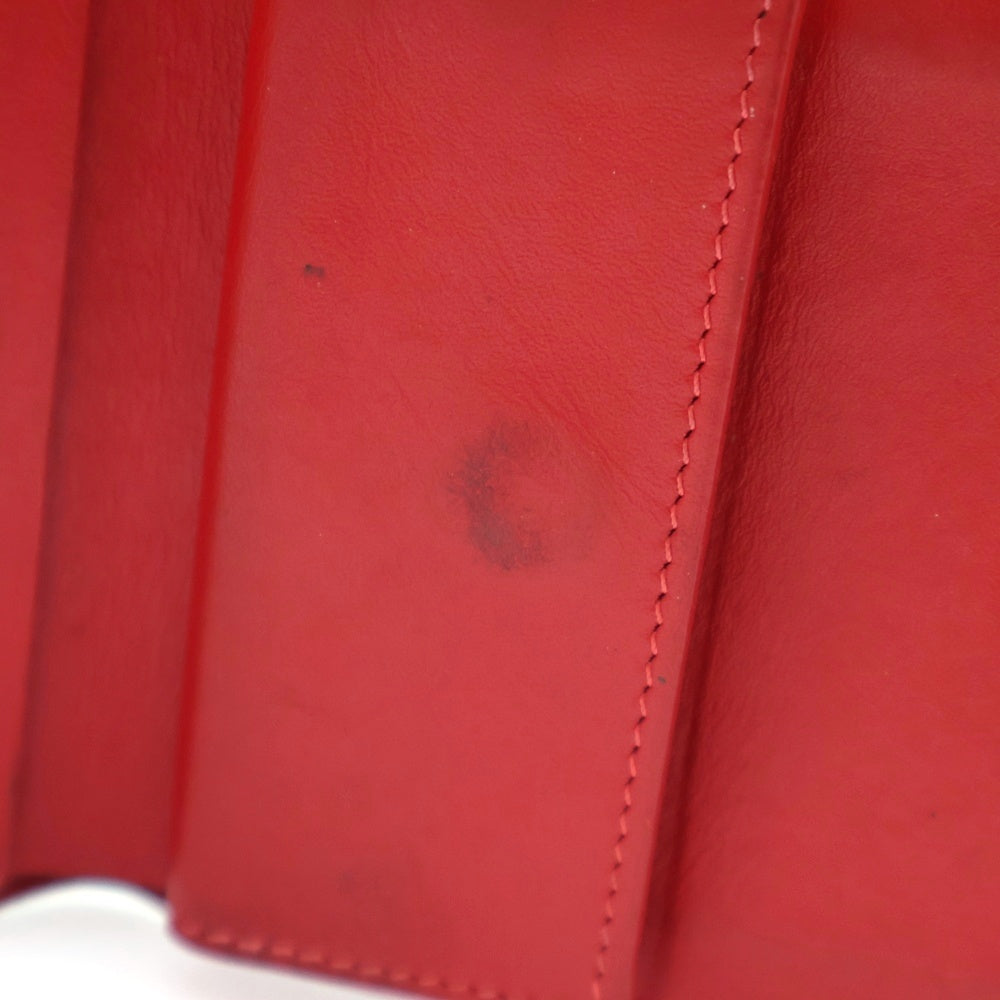 CHRISTIAN LOUBOUTIN(クリスチャンルブタン) パネトーネ スタッズ 二つ折り財布 コンパクトウォレット コインケース ブラック