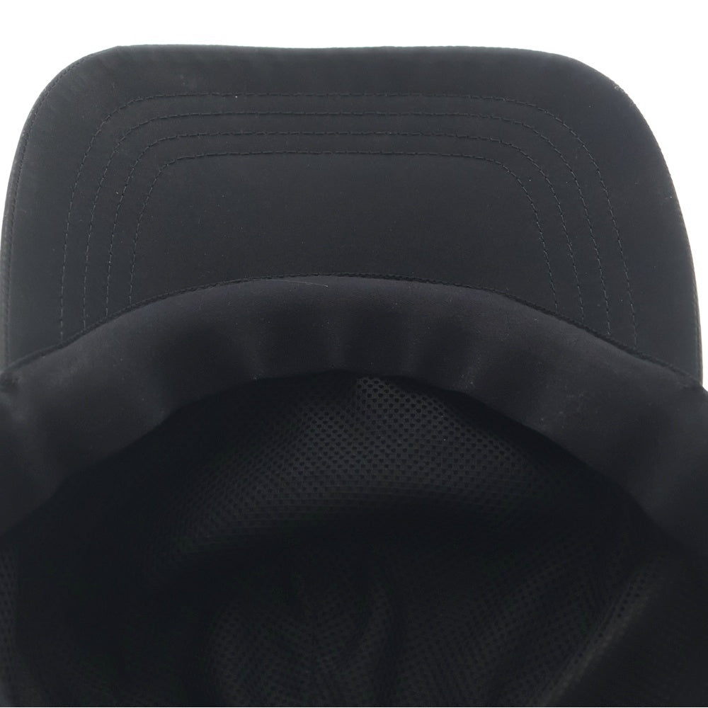 MONCLER(モンクレール) BASEBALL フロントロゴ ナイロンベースボールキャップ 帽子 ブラック I10973B00001