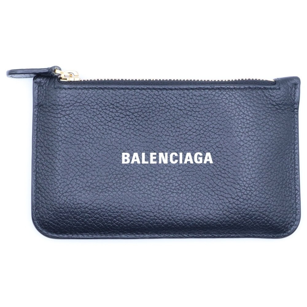 BALENCIAGA(バレンシアガ) レザーフラグメントケース カードケース ブラック 594214 レディース