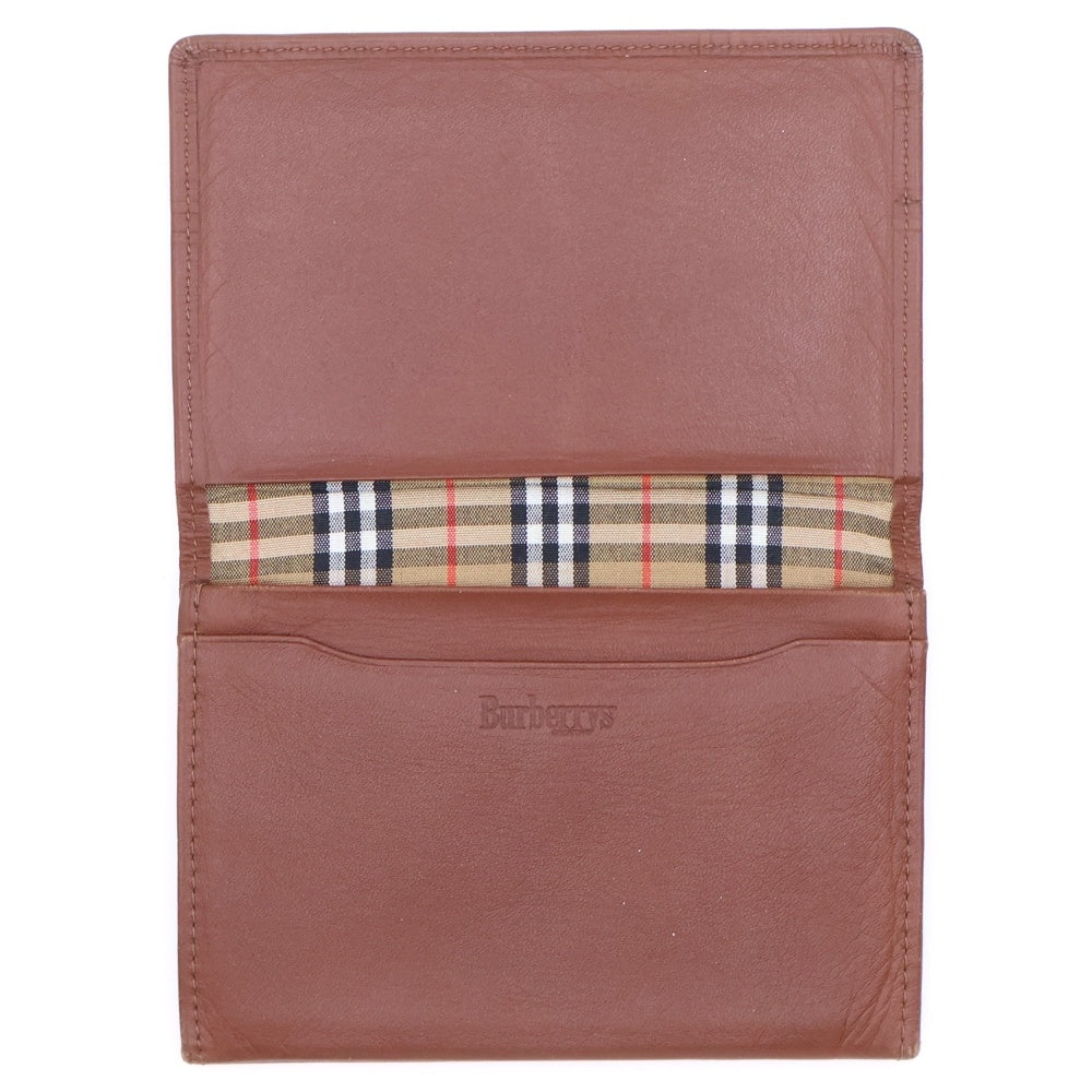 BURBERRYS(バーバリーズ) レザーカードケース 小物 ブラウン