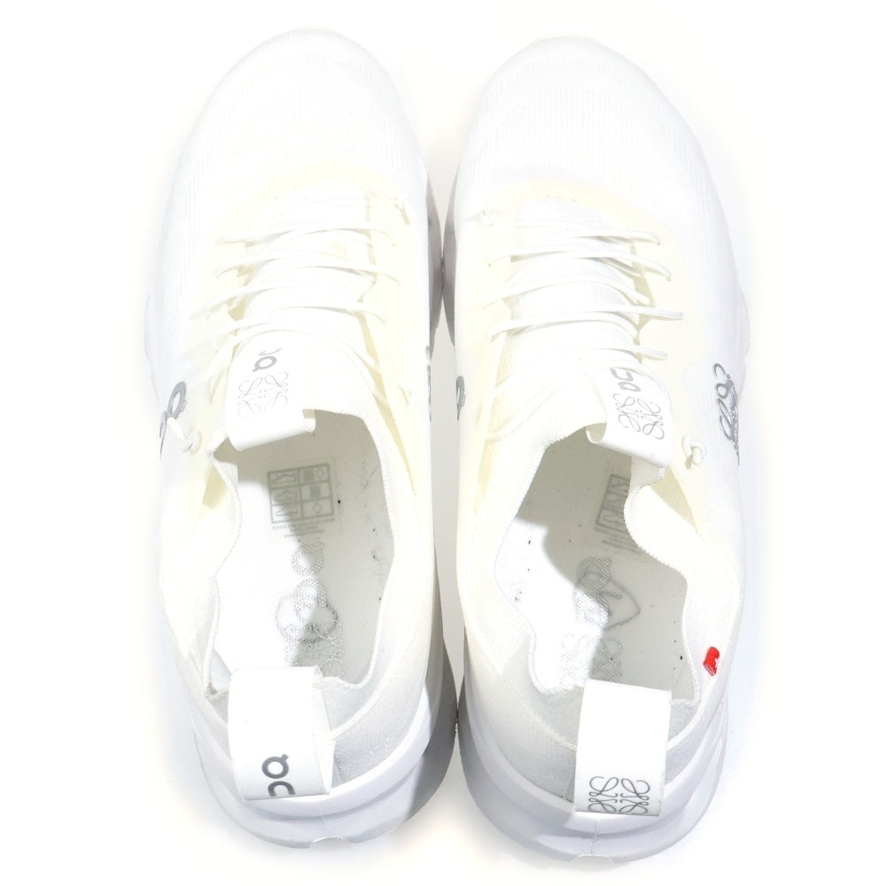 LOEWE(ロエベ) 23AW ×On Cloudtilt オン クラウドティルト ローカットスニーカー シューズ ホワイト US10/28cm 3MD30330108