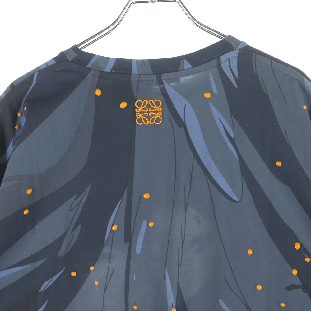 LOEWE(ロエベ) ×スタジオジブリ ハウルの動く城 ハウルとソフィー オーバープリント半袖Tシャツ カットソー マルチカラー SB44Y22X16