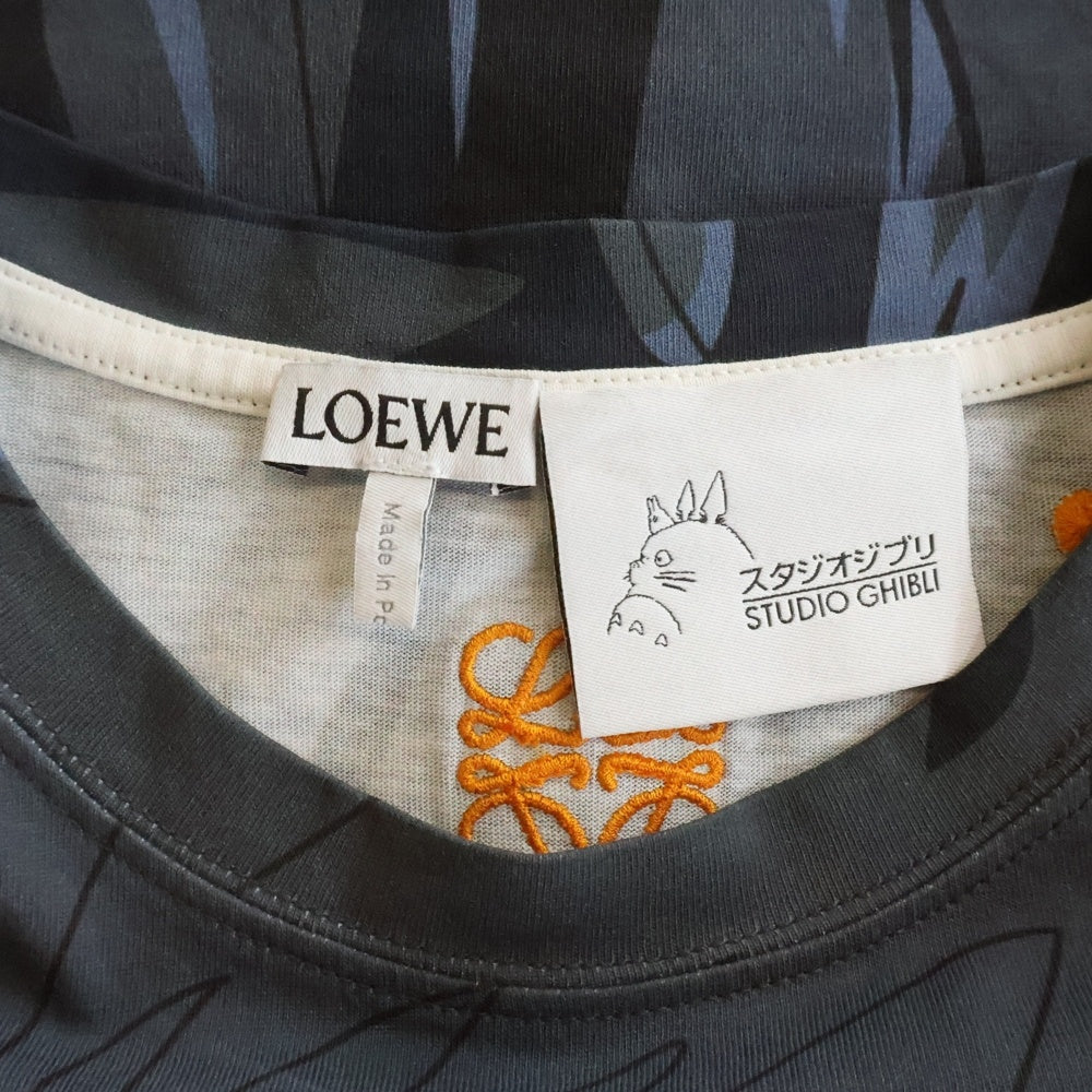 LOEWE(ロエベ) ×スタジオジブリ ハウルの動く城 ハウルとソフィー オーバープリント半袖Tシャツ カットソー マルチカラー SB44Y22X16