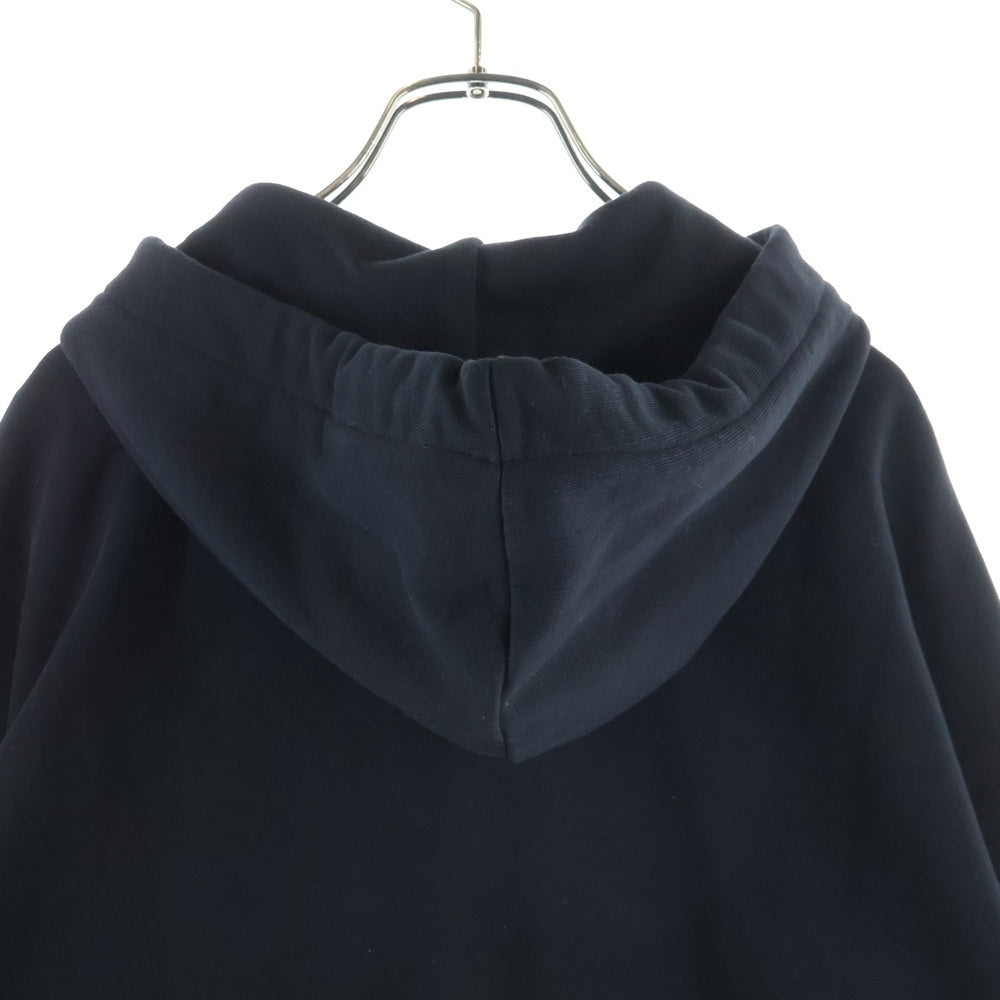 GIVENCHY(ジバンシィ) メタリックロゴスウェットプルオーバーパーカー ブラック BMJ06R30AF