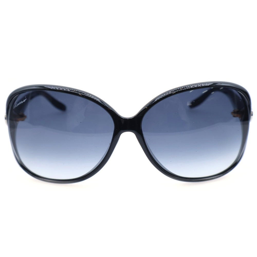 GUCCI(グッチ) ラブリーハート ラウンド型サングラス アイウェア レディース 眼鏡 ブラック GG3525