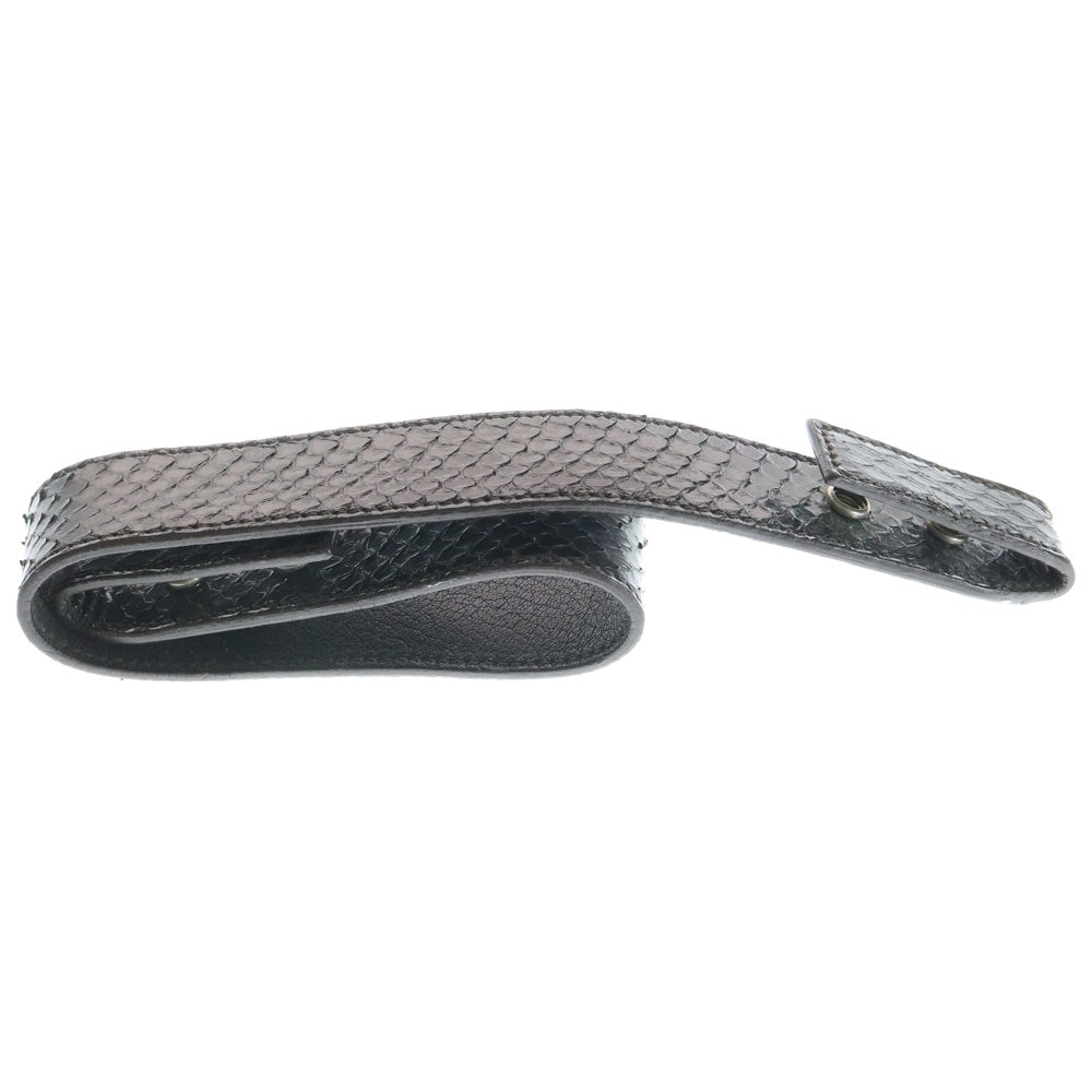 Cartier(カルティエ) マルチェロ ドゥ カルティエ MM パイソン柄 2WAY ショルダーバッグ ブラック