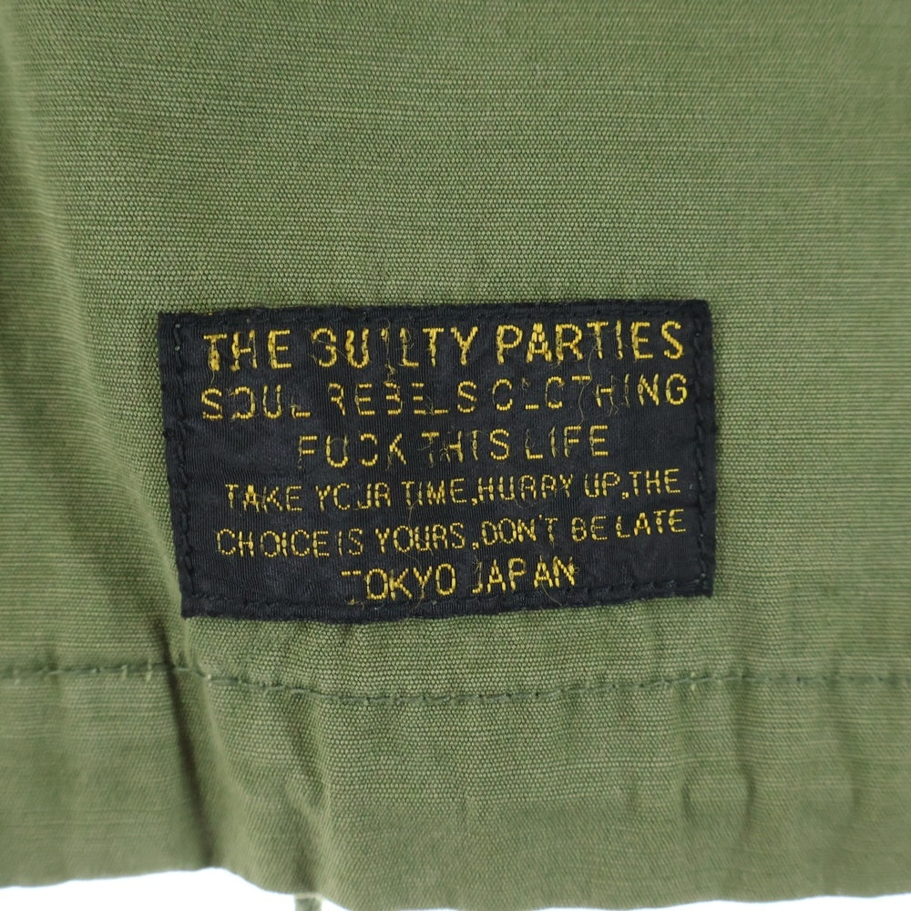 WACKO MARIA(ワコマリア) M-65 フィールドジャケット ステンシルロゴ ミリタリー カーキ