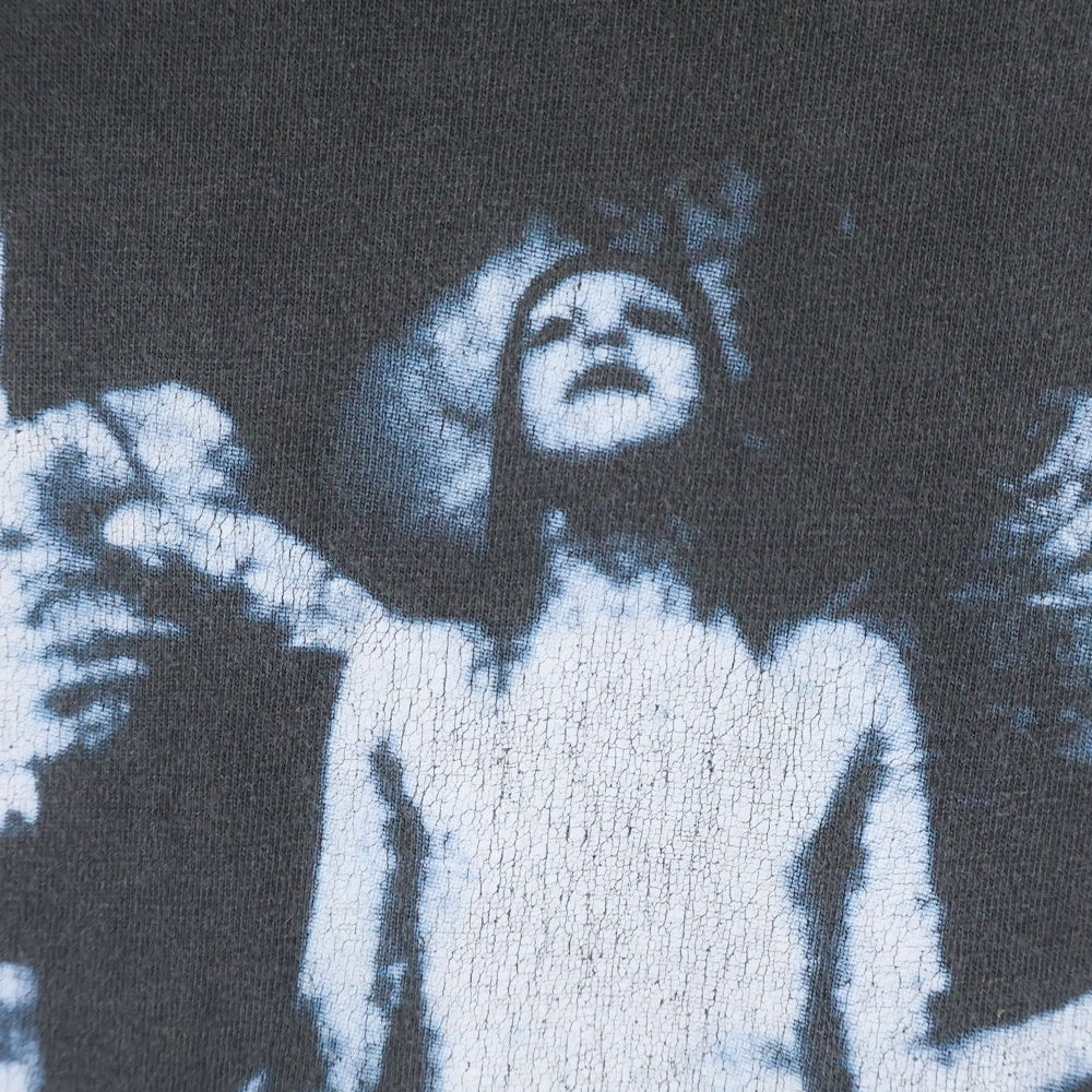 VINTAGE(ヴィンテージ) 90's MARILYN MANSON ANTICHRIST SUPERSTAR マリリンマンソン アンチクライスト プリント 半袖Tシャツ カットソー ブラック