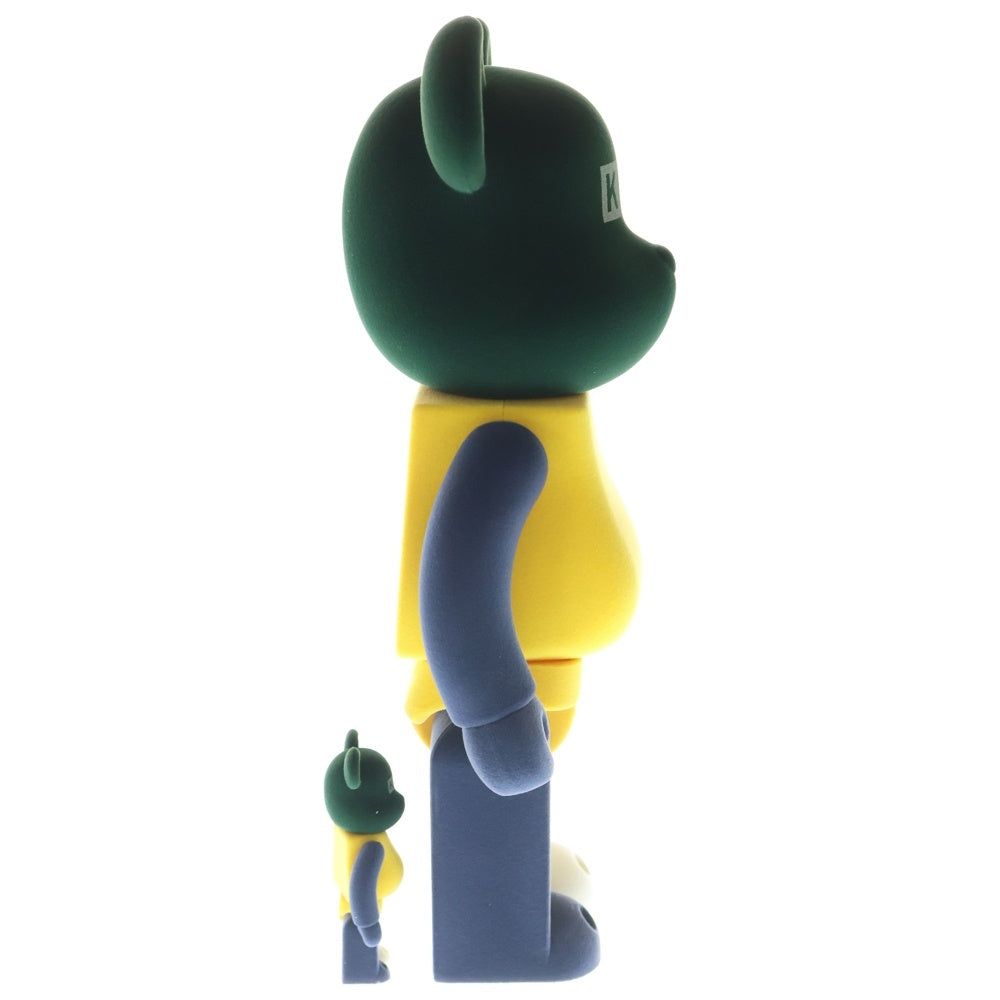 MEDICOM TOY(メディコムトイ) ×KITH BE@RBRICK SS21 FLOCK STYLE 100%&400% キス ベアブリック フィギュア 2体セット マルチ