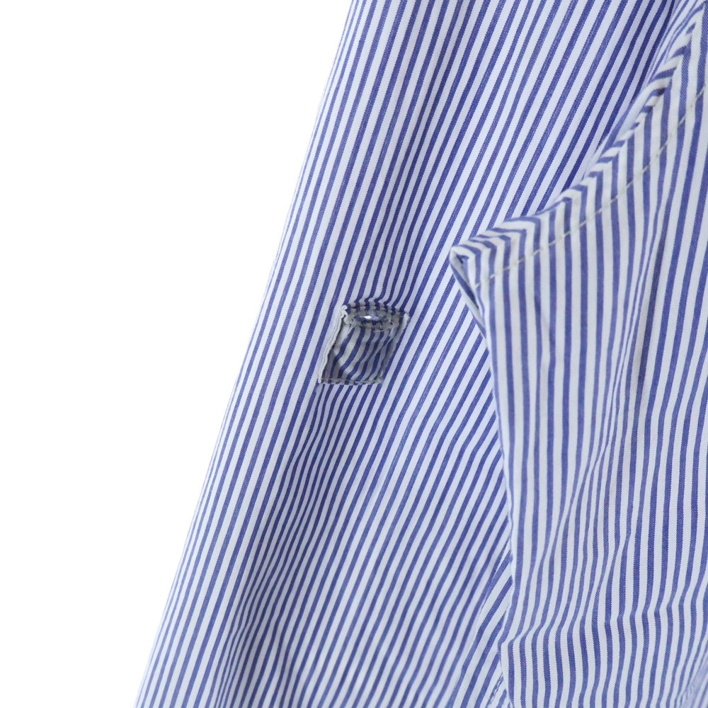 SCOTCH&SODA(スコッチ アンド ソーダ) ストライプ柄 長袖シャツ ブルー/ホワイト