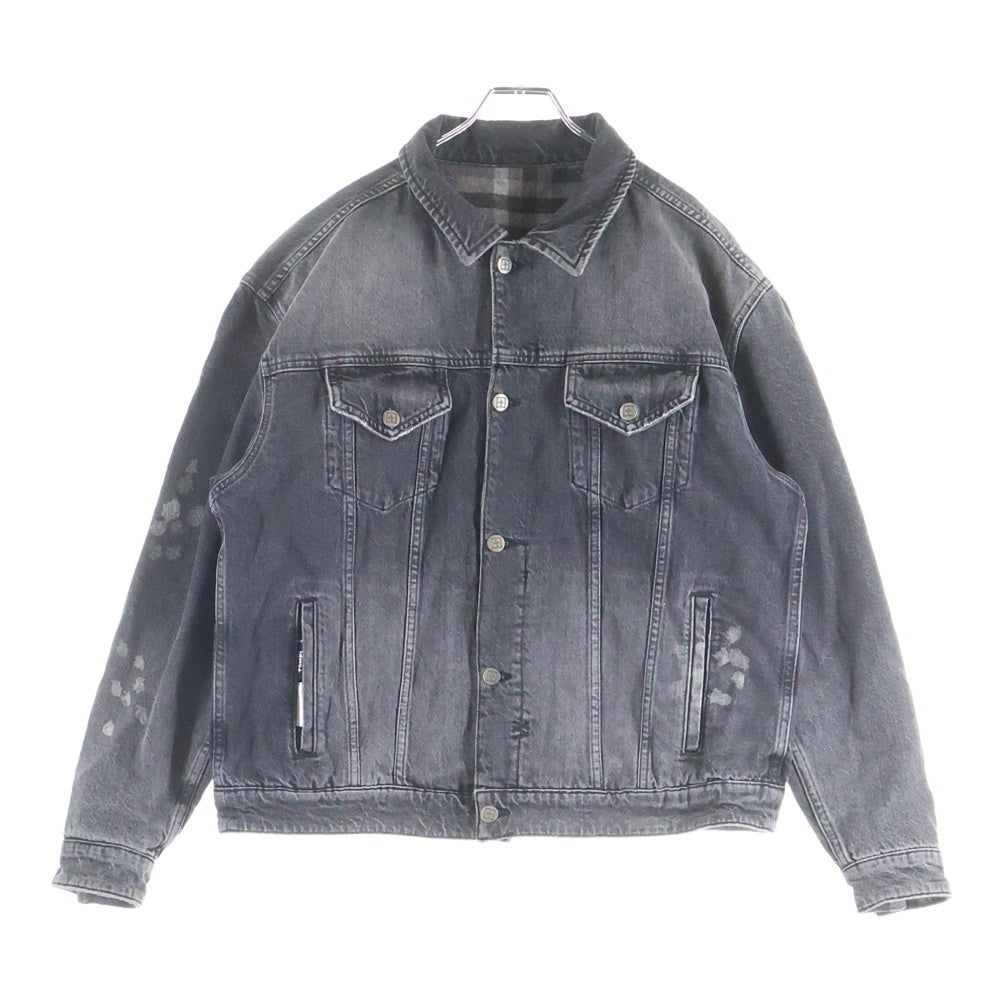 KITH(キス) ×KSUBI OH.G Reversible Jacket スビ リバーシブル デニムジャケット ブラック