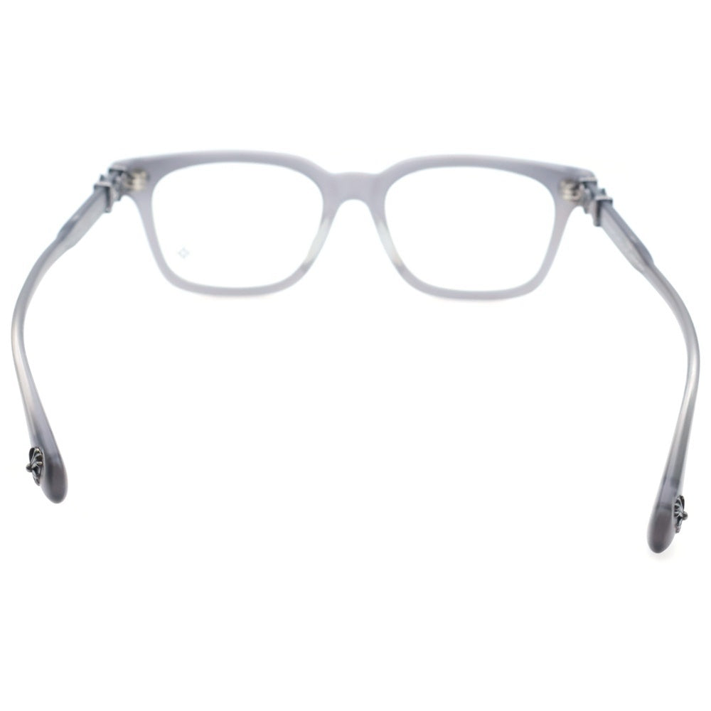 CHROME HEARTS(クロムハーツ) COX UCKER ウェリントンフレーム クリアレンズ メガネ 眼鏡 アイウェア グレー