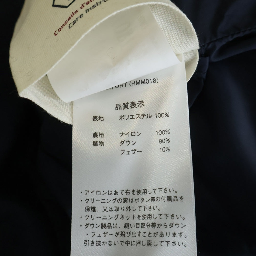 PYRENEX(ピレネックス) フーデッド ダウンジャケット アウター ネイビー CFJPN1800058