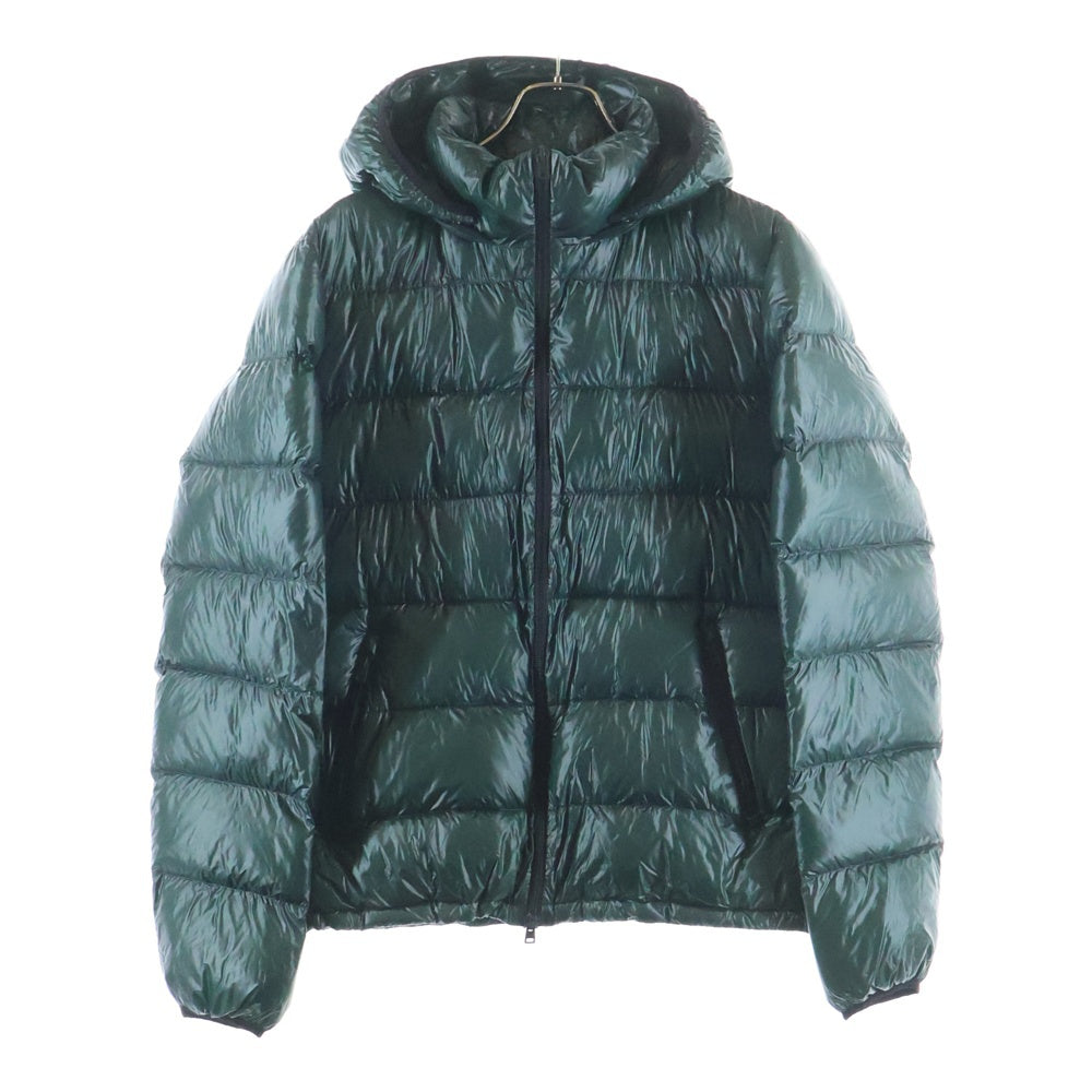 HERNO(ヘルノ) 7DENIER セッテデニール フーデッド ライトダウンジャケット グリーン PI0311U-19328-7800