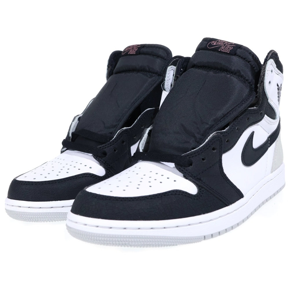 NIKE(ナイキ) AIR JORDAN 1 HIGH OG Bleached Coral 555088-108 エアジョーダン1 ブリーチドコーラル ハイカットスニーカー ホワイト/グレー US9/27cm