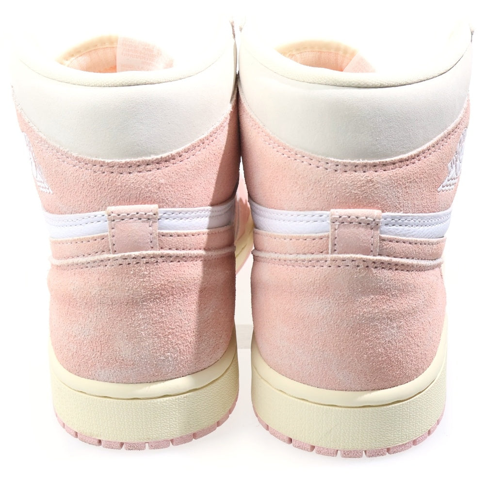 NIKE(ナイキ) WMNS AIR JORDAN 1 RETRO HIGH OG Washed Pink FD2596-600 ウィメンズ エア ジョーダン 1 レトロ ウォッシュドピンク ハイカットスニーカー US10.5/27.5cm レディース