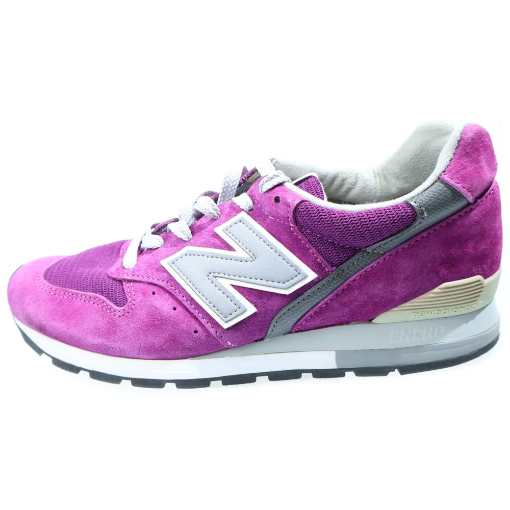 New Balance(ニューバランス) M996PU メッシュローカットスニーカー シューズ パープル US8/26cm