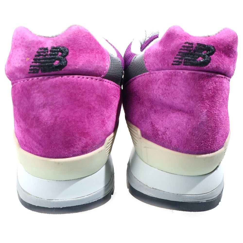 New Balance(ニューバランス) M996PU メッシュローカットスニーカー シューズ パープル US8/26cm