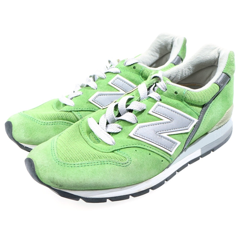 New Balance(ニューバランス) M996GRN メッシュローカットスニーカー シューズ ライトグリーン US8/26cm