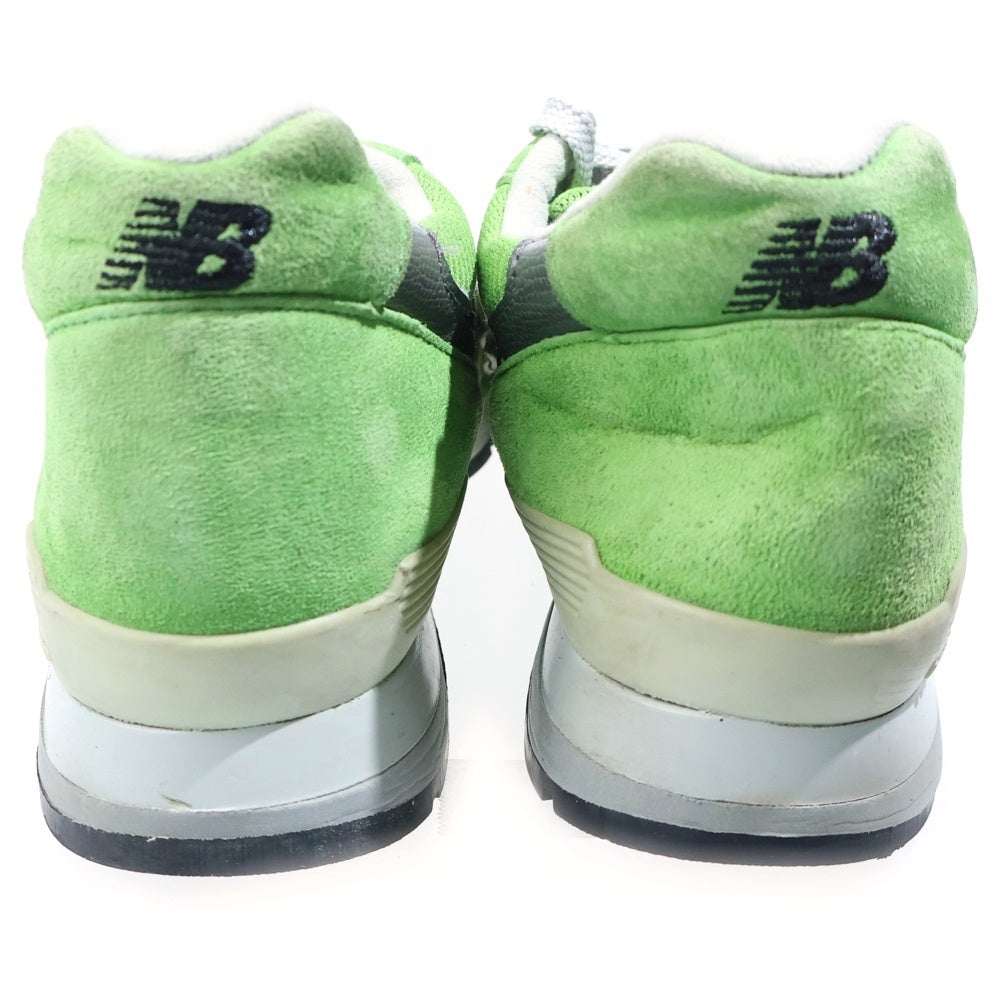 New Balance(ニューバランス) M996GRN メッシュローカットスニーカー シューズ ライトグリーン US8/26cm