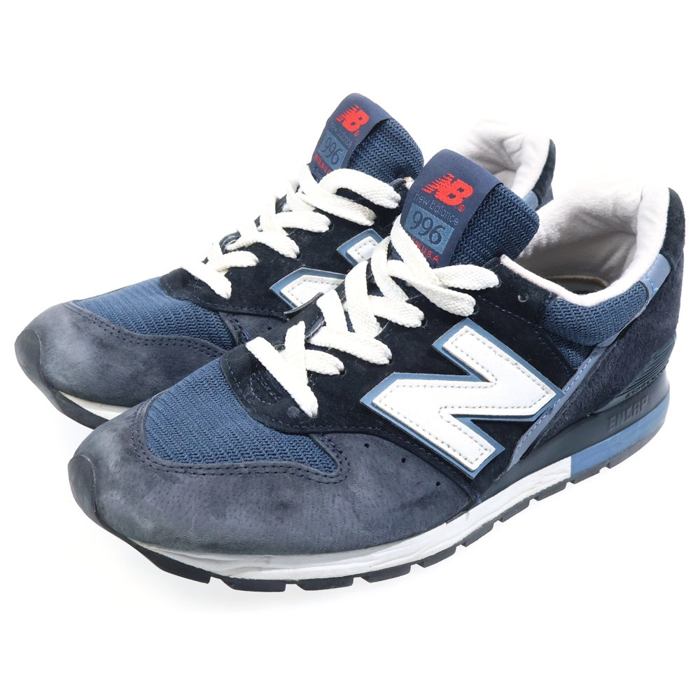 New Balance(ニューバランス) M996ST メッシュローカットスニーカー シューズ ネイビー US8/26cm