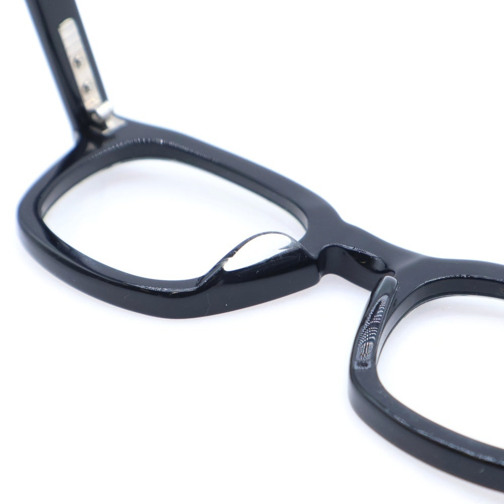 THOM BROWNE(トムブラウン) Silver Plate Titanium ウェリントン サングラス メガネ ブラック UE0412A