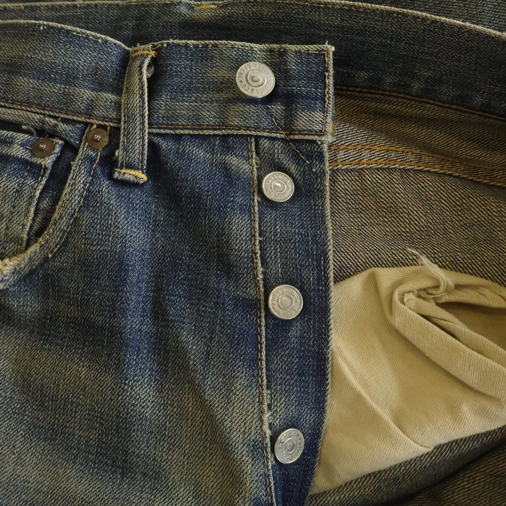 Levi's VINTAGE CLOTHING(リーバイス ビンテージ クロージング) 00's 66501 66前期 復刻 デニムパンツ J22 インディゴ 00年製
