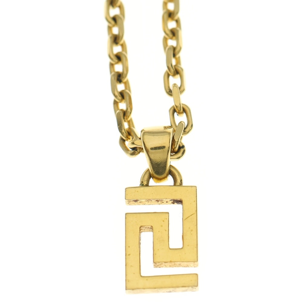 VERSACE(ヴェルサーチ) グレカ メデューサ ネックレス ゴールド