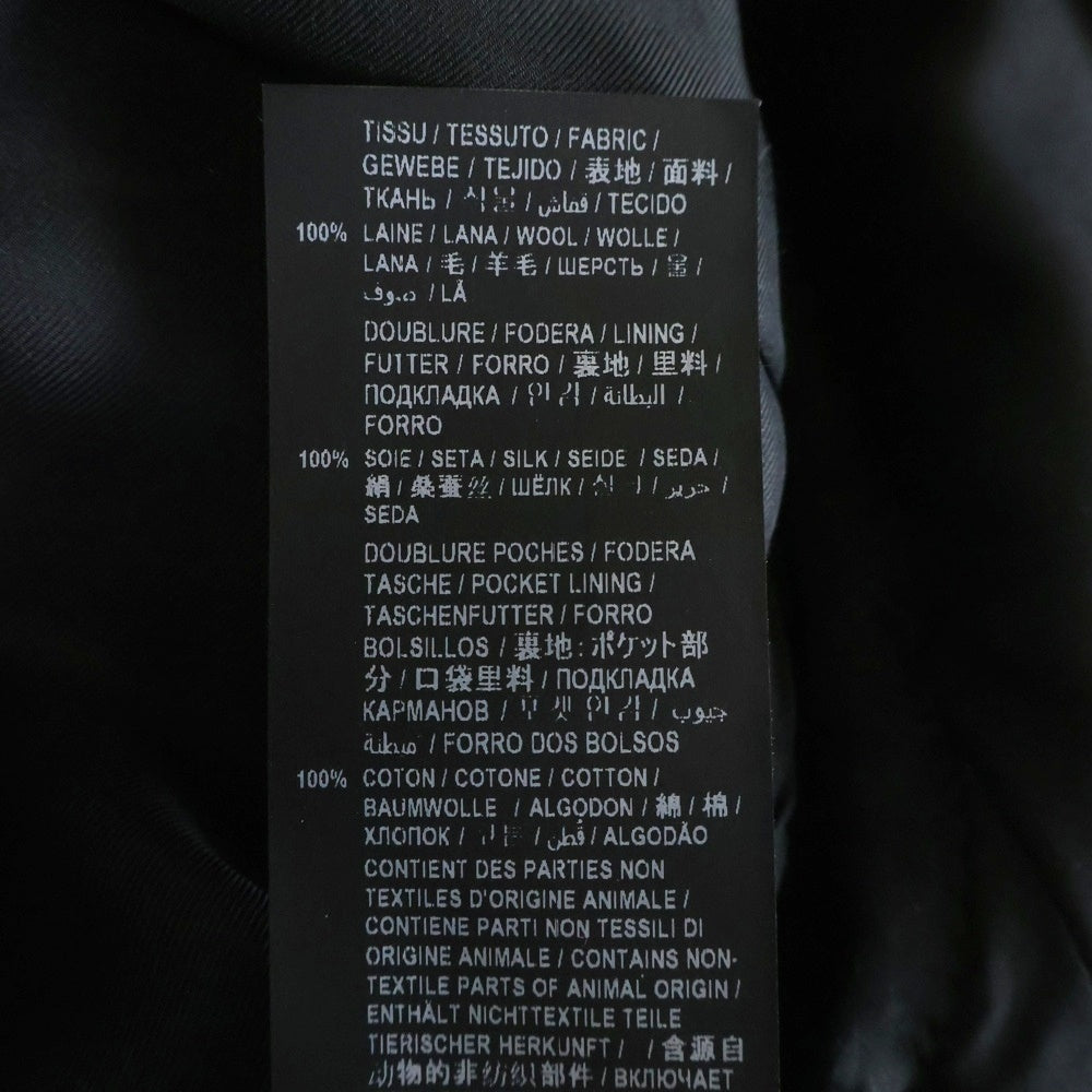 SAINT LAURENT PARIS(サンローランパリ) 20AW Striped Wool Serge Double Breasted Short Tailored Jacket ストライプ ダブルブレステッド ショートテーラードジャケット 604921 Y3B77 4149