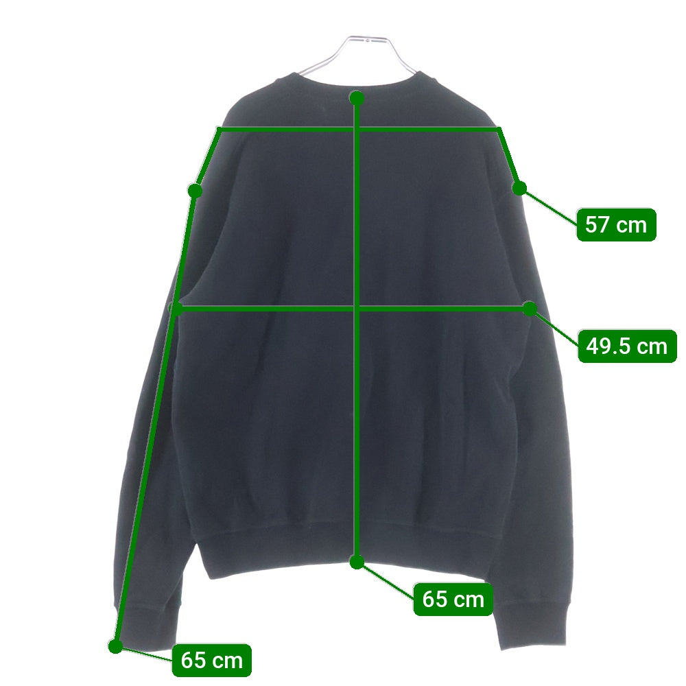 DSQUARED2(ディースクエアード) 23AW PAC-MAN CREWNECK COOL SWEATSHIRT パックマン プリントクルーネックスウェット ブラック S71GU0638 S25516