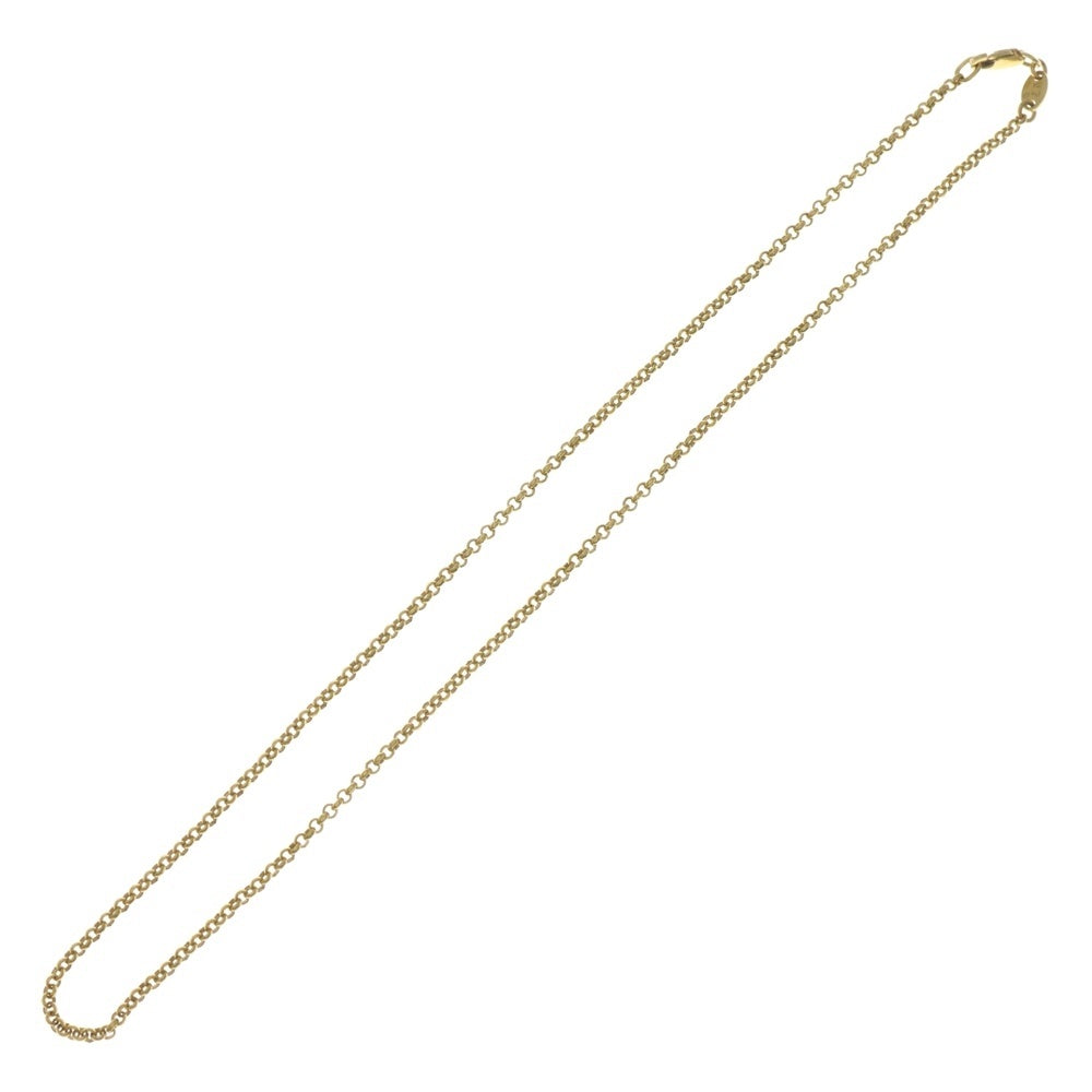 CHROME HEARTS(クロムハーツ) OLD 22K NECKCHAIN R16 オールド ロールチェーンネックレス 16inch ゴールド