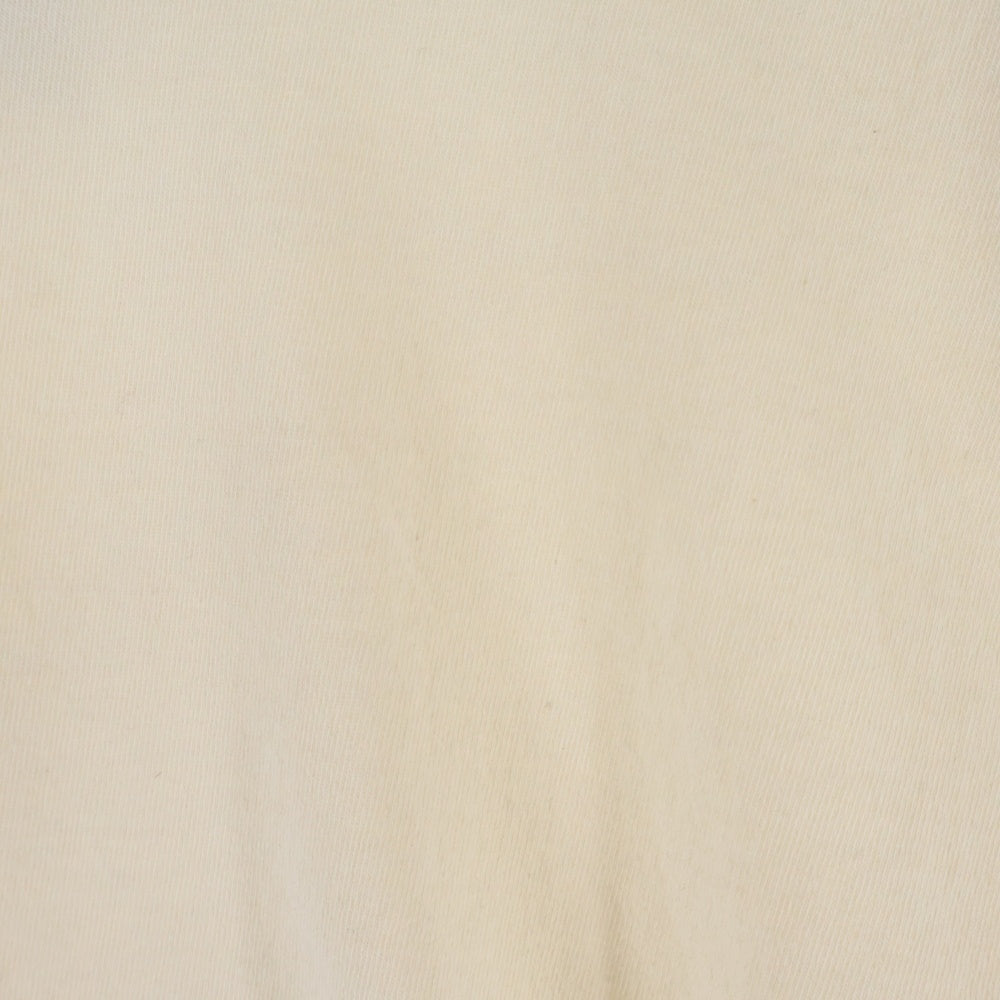 Maison Margiela(メゾンマルジェラ) 24SS ヴィンテージ加工 ラウンドネック 長袖Tシャツ カットソー ベージュ S50GC0696