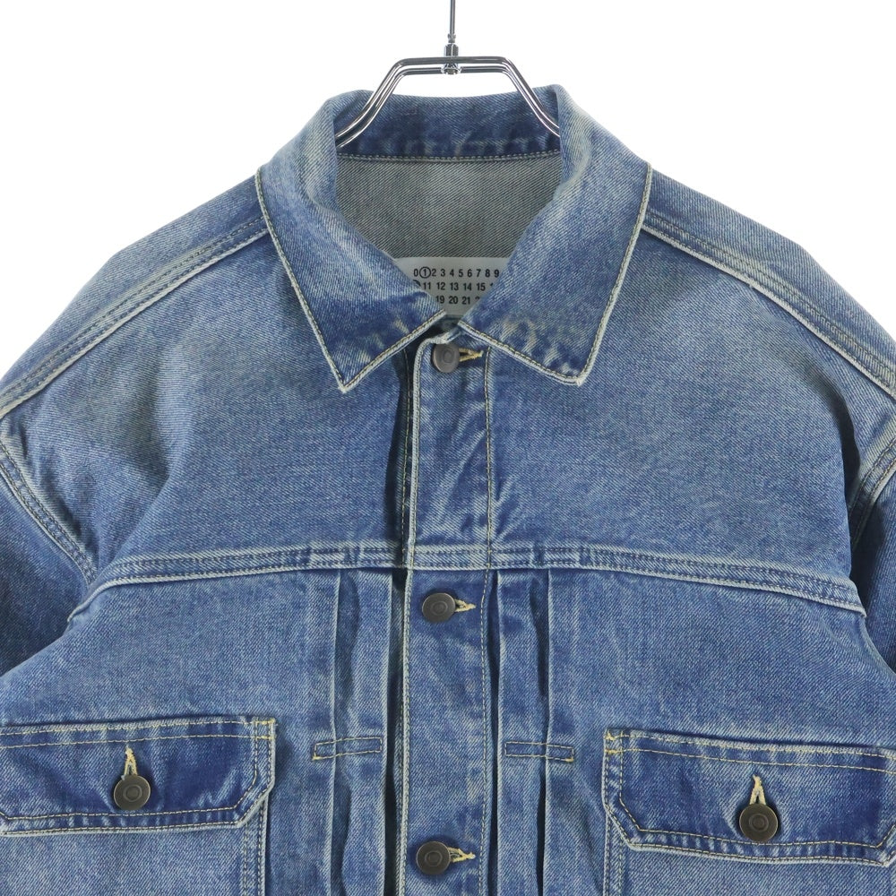 Maison Margiela(メゾンマルジェラ) 24AW Denim 2nd type Trucker セカンドタイプ デニムジャケット インディゴ S50AM0628