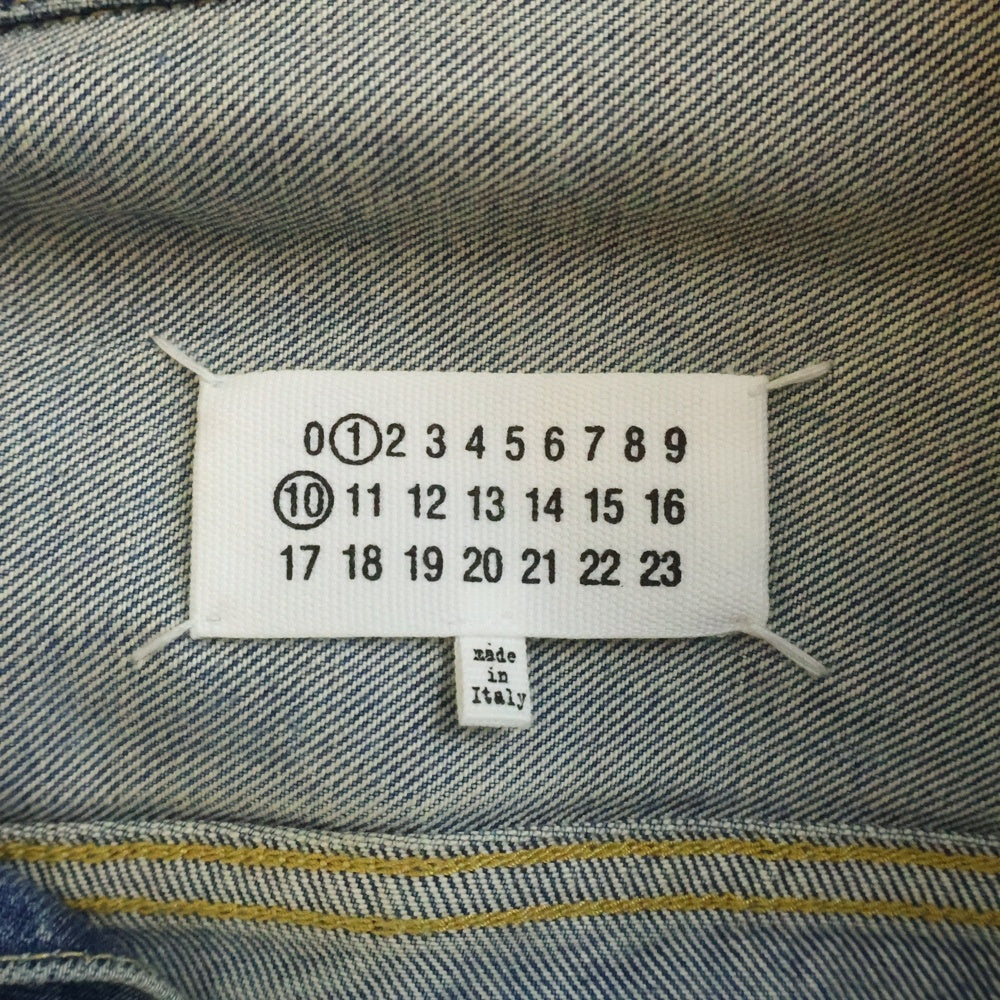 Maison Margiela(メゾンマルジェラ) 24AW Denim 2nd type Trucker セカンドタイプ デニムジャケット インディゴ S50AM0628