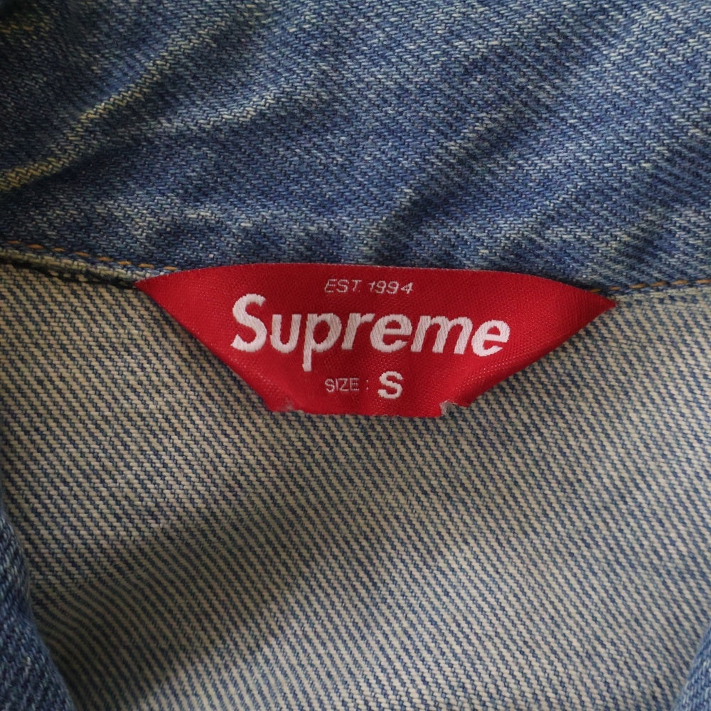 SUPREME(シュプリーム) 16SS Black Sabbath Denim Trucker Jacket ブラック サバス デニムトラッカージャケット