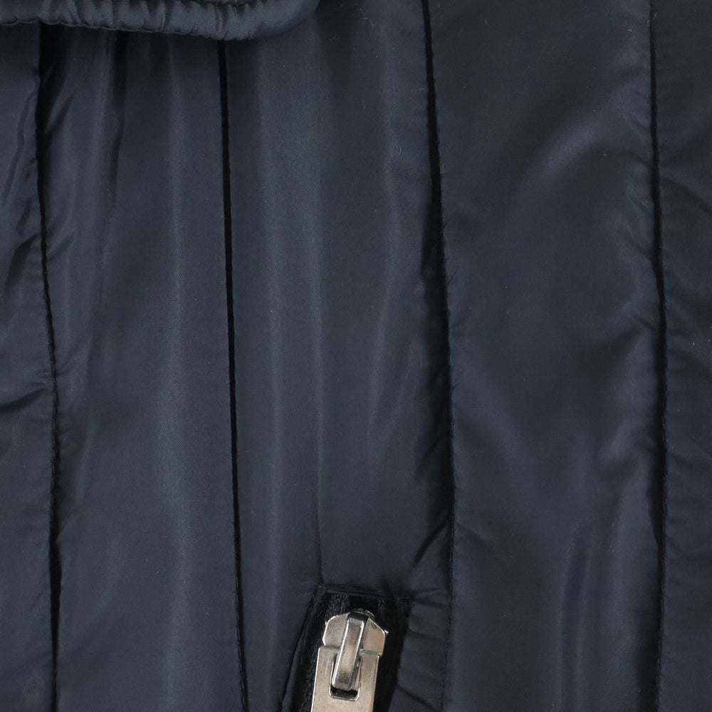 DIESEL(ディーゼル) 中綿入り キルティング ダブルライダースジャケット アウター ブラック