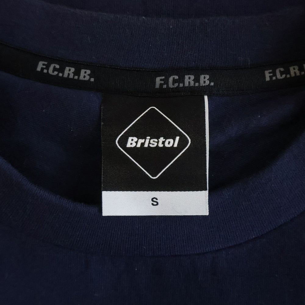 F.C.R.B./F.C.Real Bristol/FCRB(エフシーアールビー/エフシーレアルブリストル) 18AW FCRB SWEAT CREW NECK TOP カモ柄 クルーネック スウェットトレーナー ネイビー