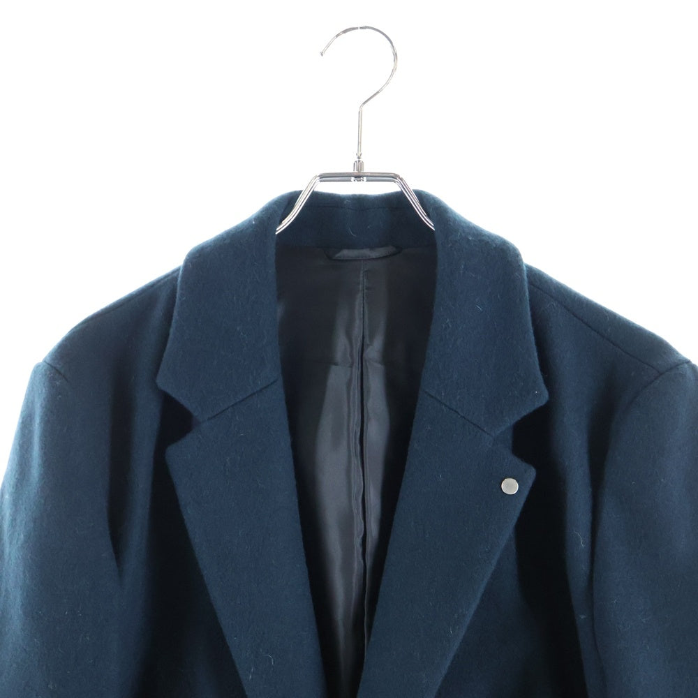 STUDIOUS(ステュディオス) 19AW 2B チェスター ロングコート ネイビー 109551004